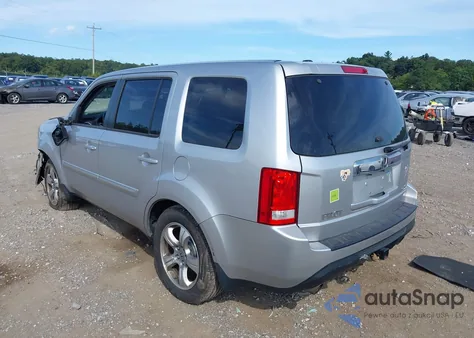 2012 Honda Pilot Ex-L from USA, damaged, VIN 5FNYF4H52CB041292